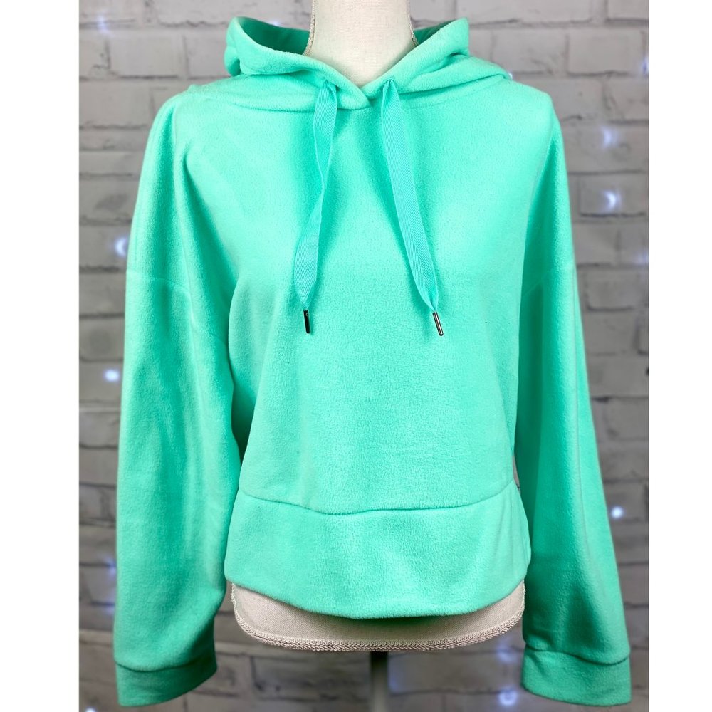 Semi Cropped Fleece Hoodie